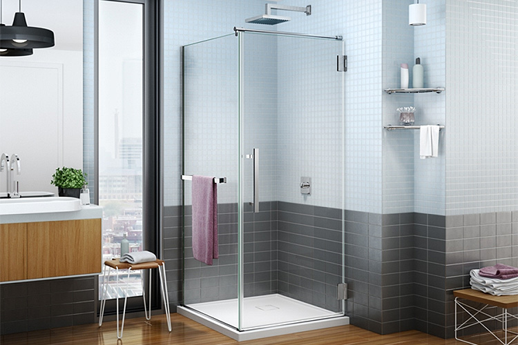 Contemporary Acrylic Shower Base & Pan Kits