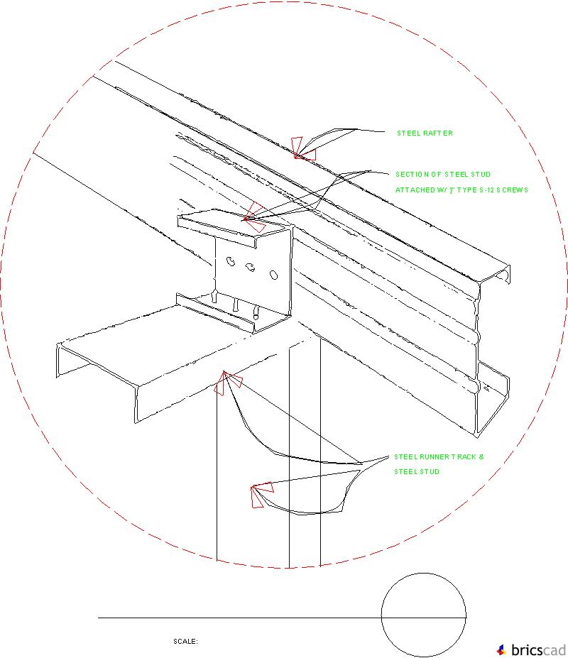 LSF802  - RESIDENTIAL ROOF. AIA CAD Details--zipped into WinZip format files for faster downloading.
