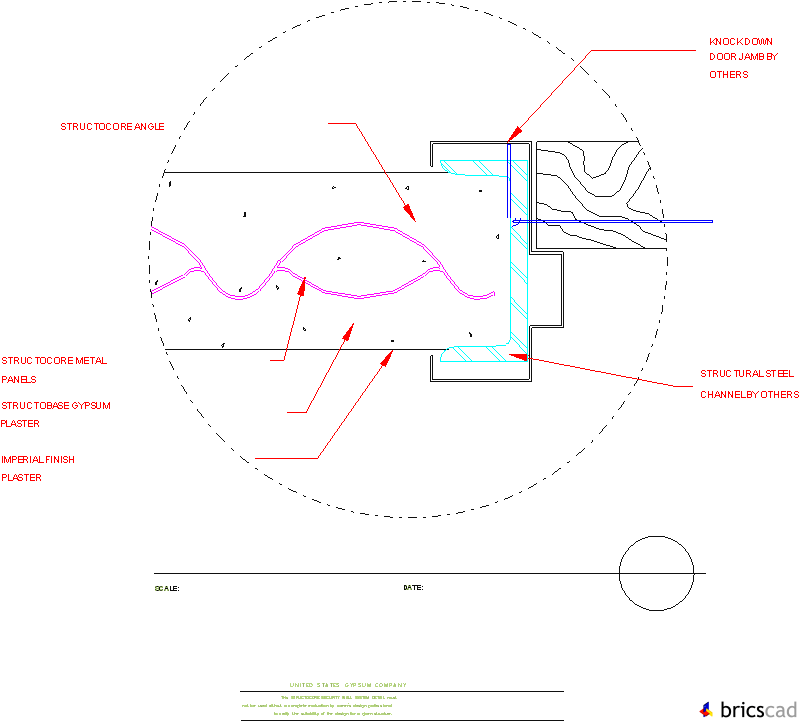 STRC204 - ALTERNATE DOOR. AIA CAD Details--zipped into WinZip format files for faster downloading.