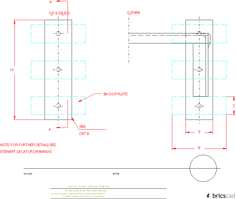 STRC404 - ALT. PLATE BY OTHER. AIA CAD Details--zipped into WinZip format files for faster downloading.